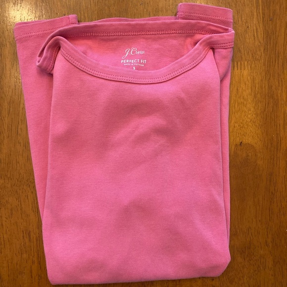 J. Crew perfect T-shirt bundle in blue, pink and dusty rose - Picture 8 of 14